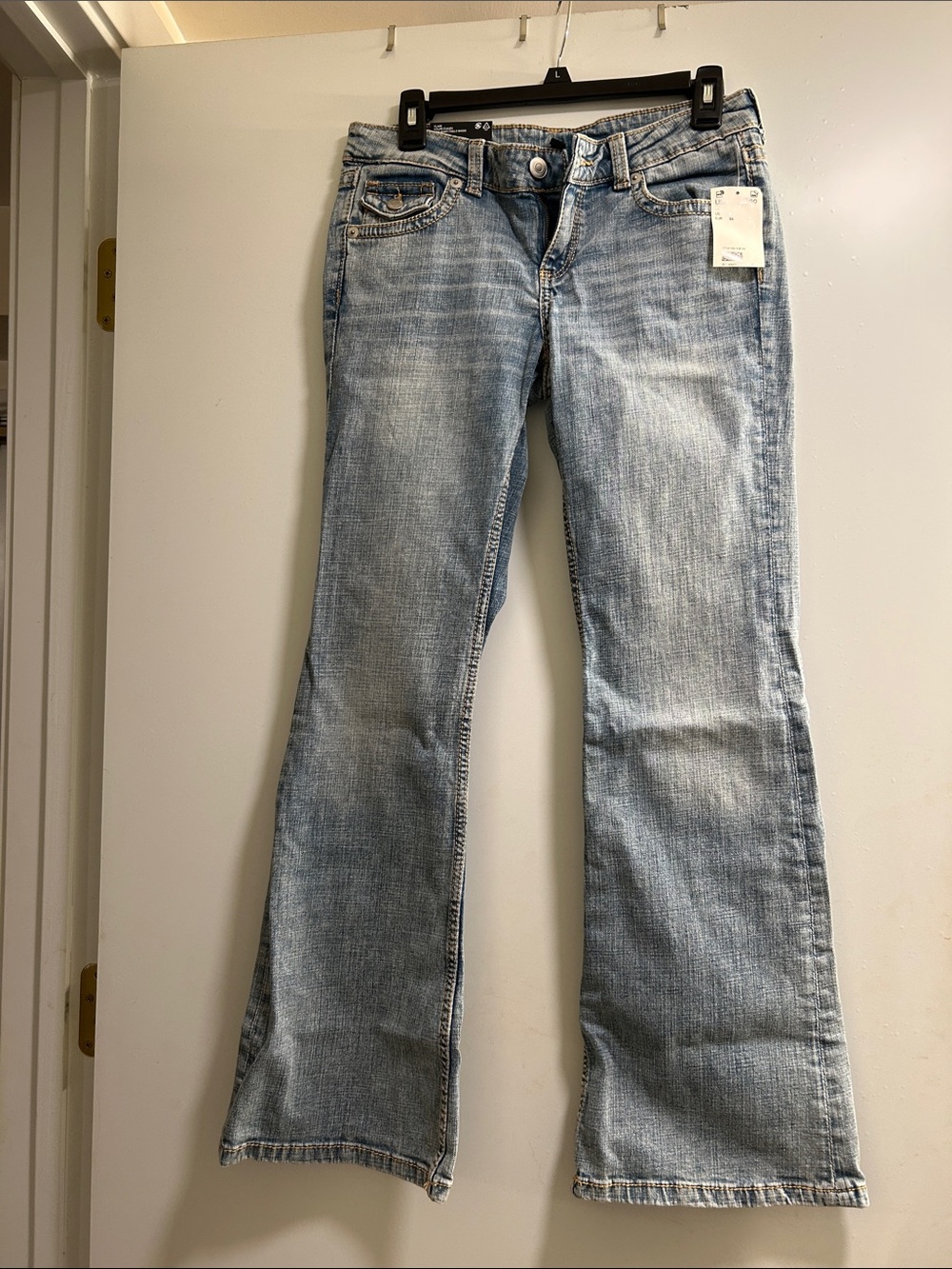 Divided Brand Light Blue Flare Jeans for Women - Low Waist NWT